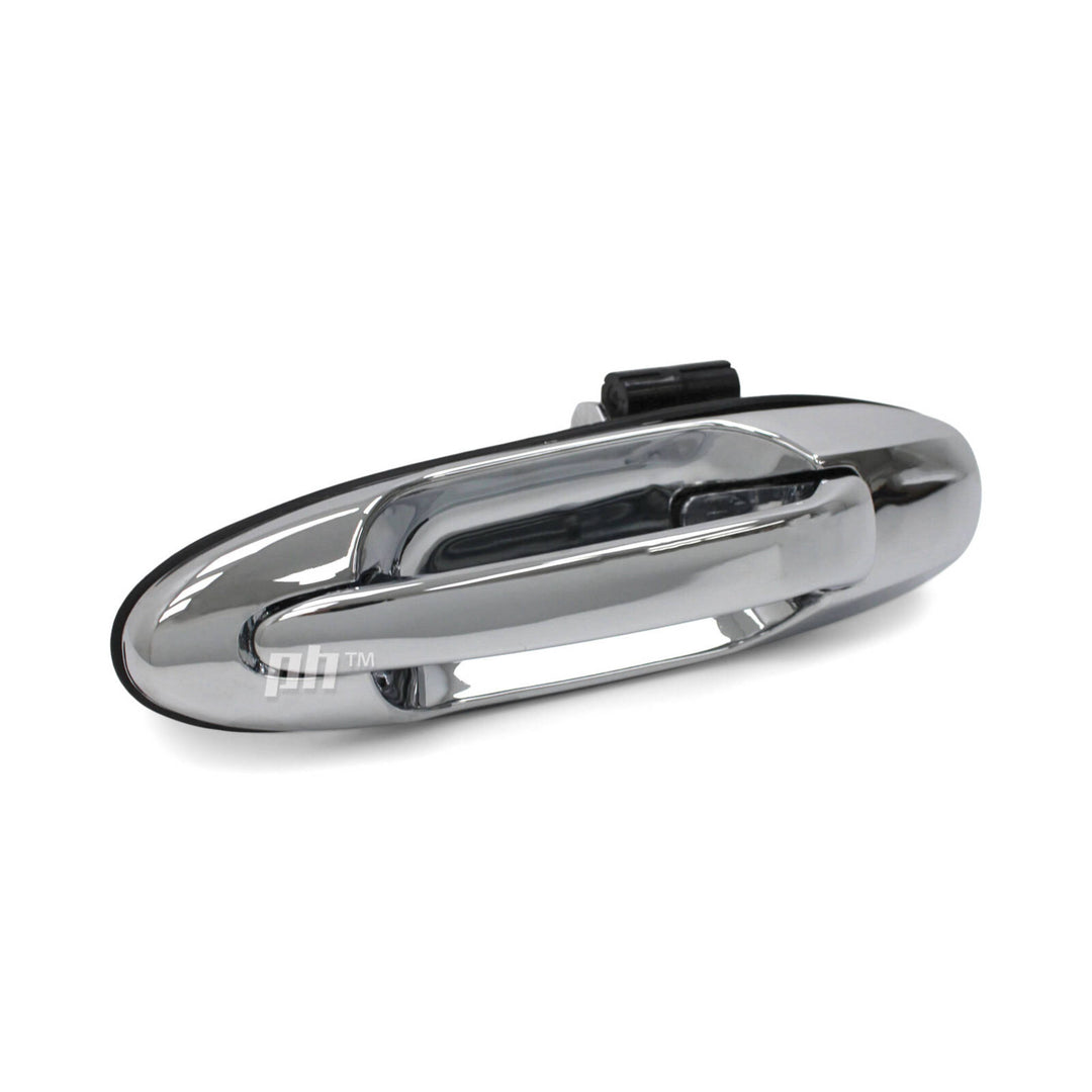 Outer Door Handles PAIR Rear Chrome Fits Toyota Landcruiser 100 Series