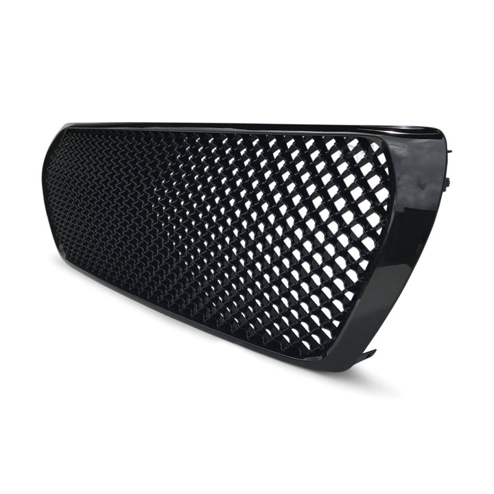 Grill Gloss Black Bentley Style Fits Toyota Landcruiser 200 Series 2007 - 2015