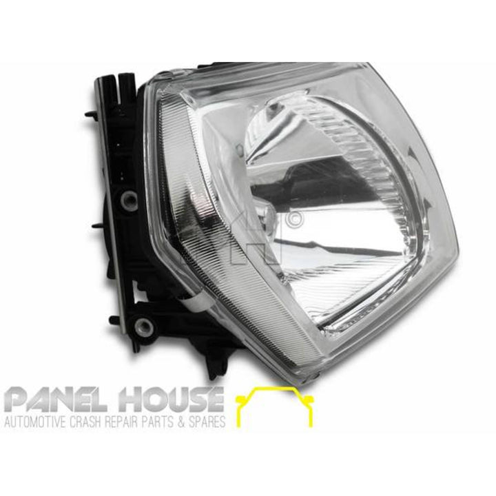 Headlights PAIR Fits Nissan Patrol GU Series 3 Wagon 2001 - 2004