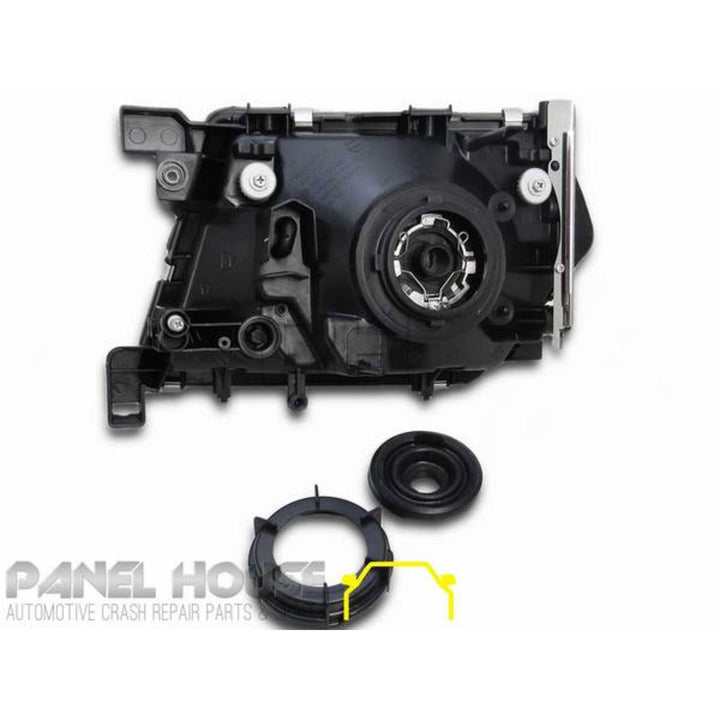 Headlights PAIR Fits Nissan Patrol GU Series 3 Wagon 2001 - 2004