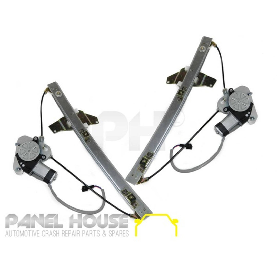 Electric Window Regulators PAIR Front fits Toyota Avalon 2000 - 2005