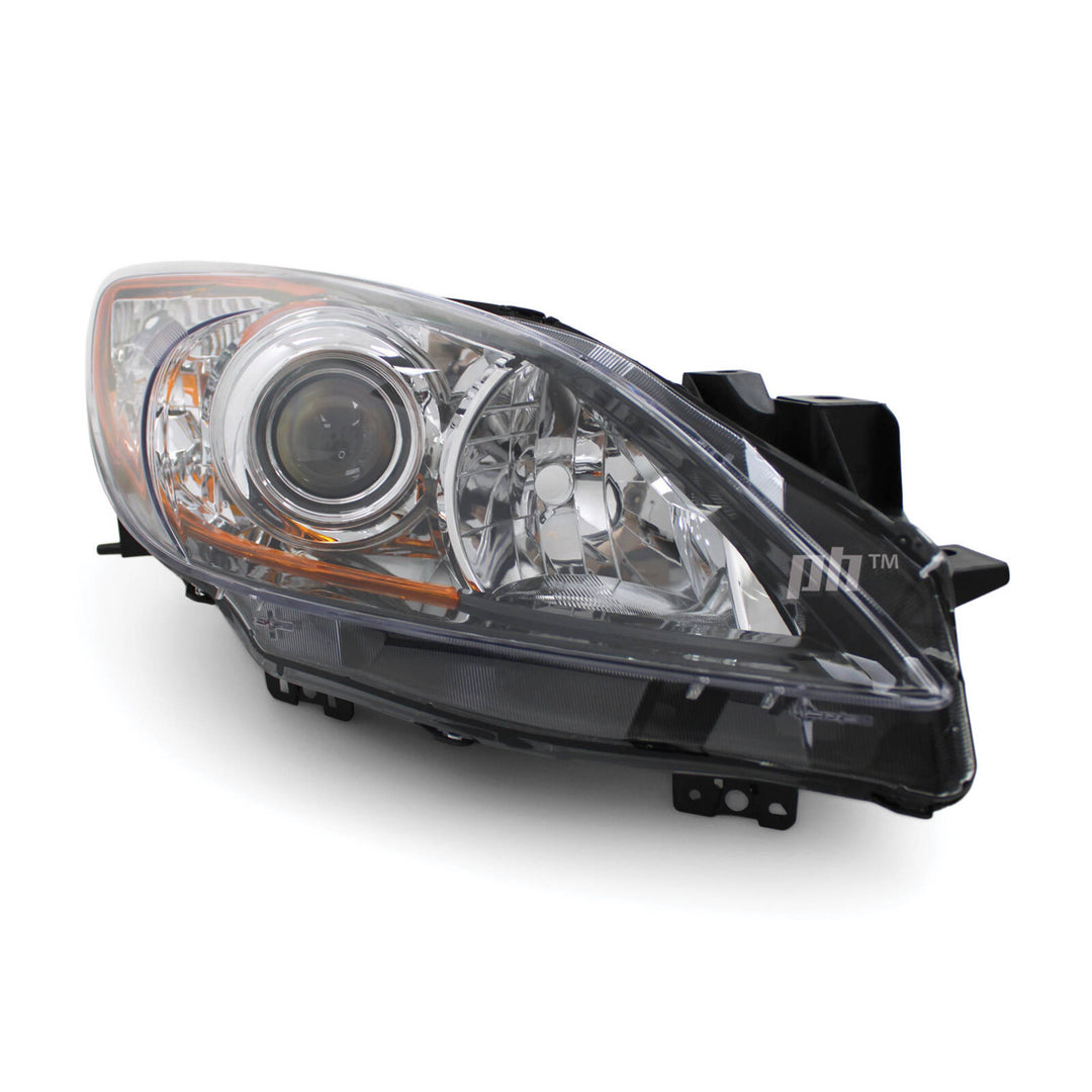 Headlights PAIR Fits Mazda 3 BL Sedan & Hatch 04/2009 - 12/2013