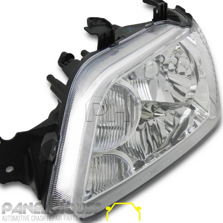 Headlights PAIR Fits Mitsubishi Lancer CG 2002 - 2003