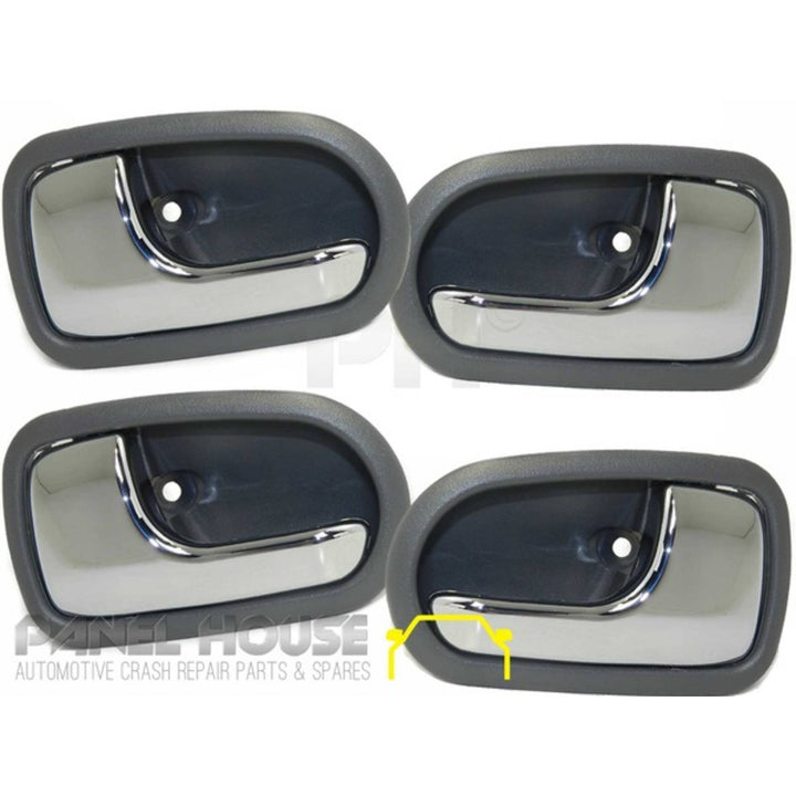 Interior Door Handle SET Fits Mazda 323 BJ Protege Astina 1998 - 2003