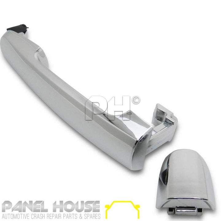 Outer Door Handle SET Chrome Fits Toyota Hilux N70 2005 - 2015