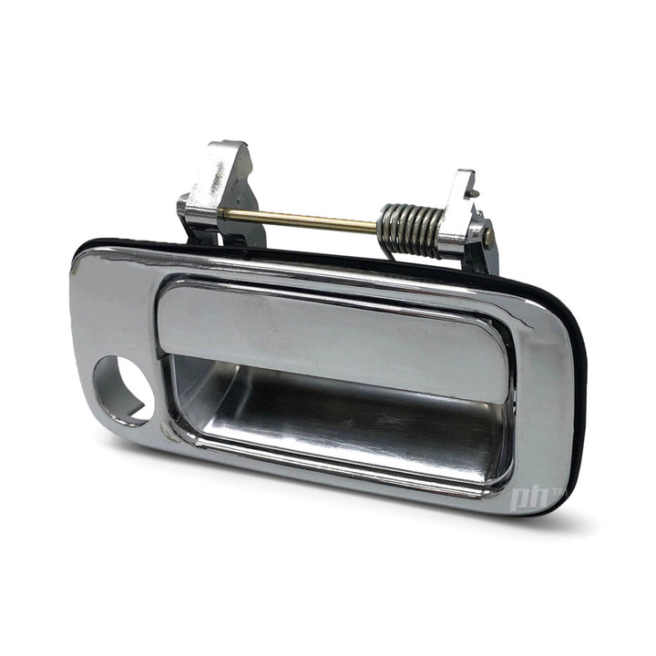 Outer Door Handles PAIR Front Chrome Fits Toyota Landcruiser 80 Series