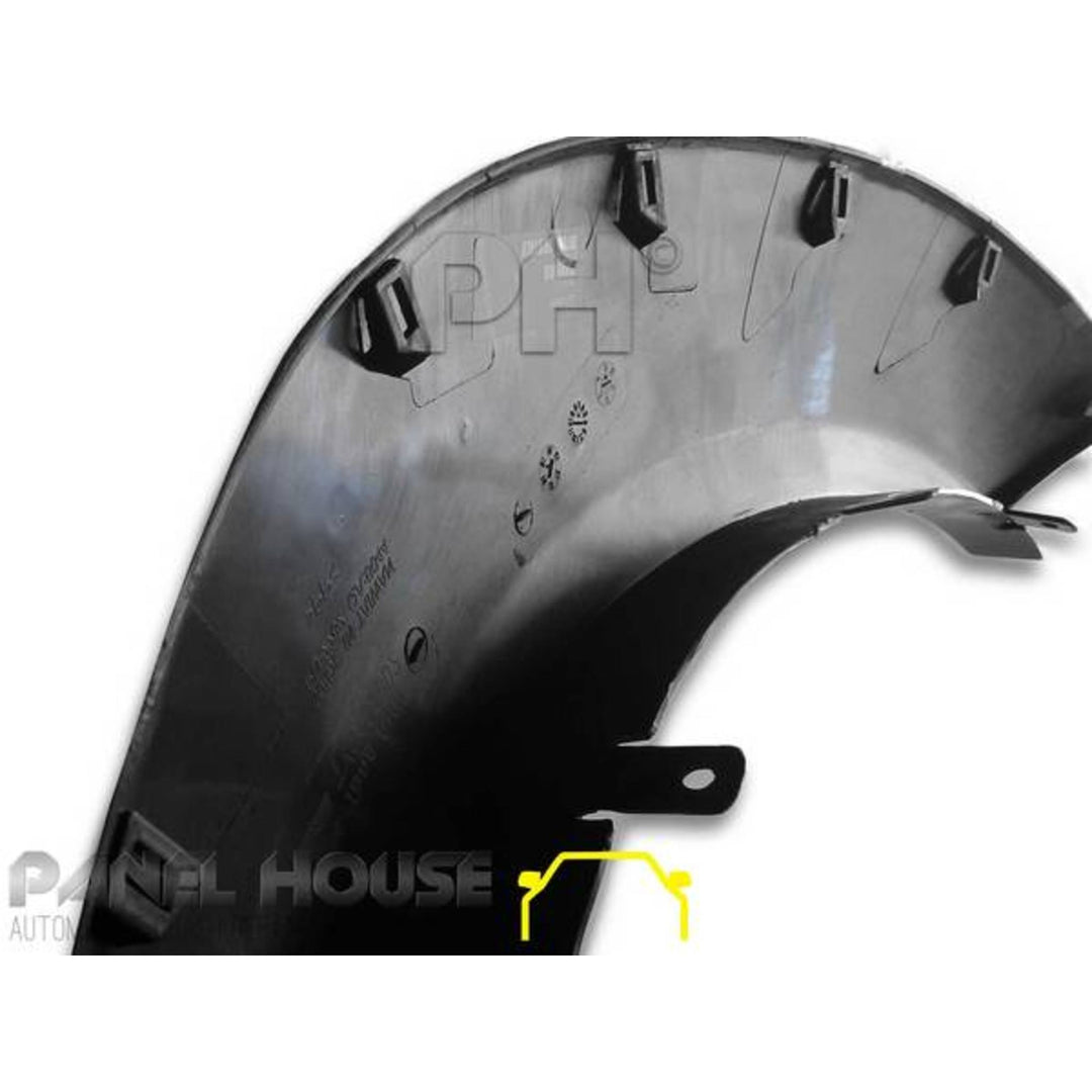 Front Fender Guard Flare OEM Style LEFT Fits Toyota Hilux SR5 N70 2005 - 2011