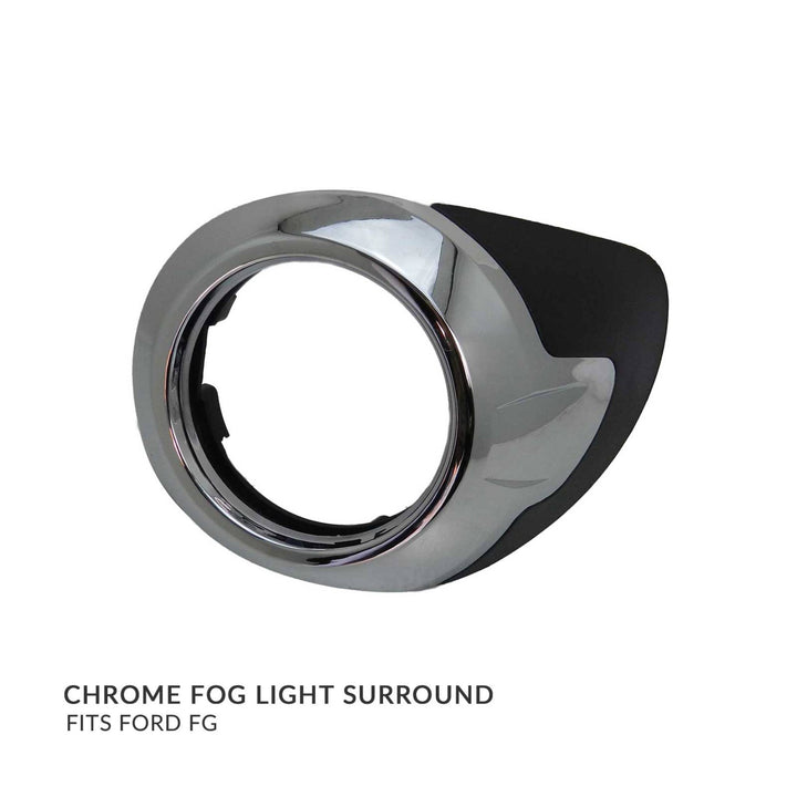 Chrome Bezel Fog Light Surround LEFT fits Ford Falcon FG 2008-2011 XR6 XR8