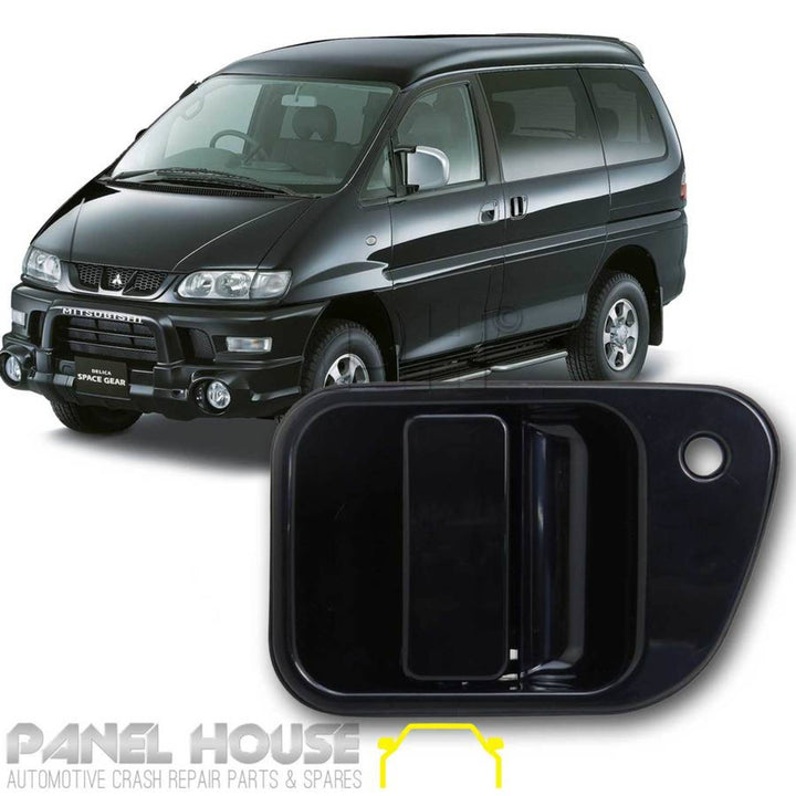 Outer Sliding Door Handle LEFT Fits Mitsubishi Delica Starwagon WA L400 1994 - 2005