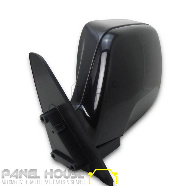 Door Mirror PAIR Black Manual Fits Toyota Landcruiser 80 Series 90-97