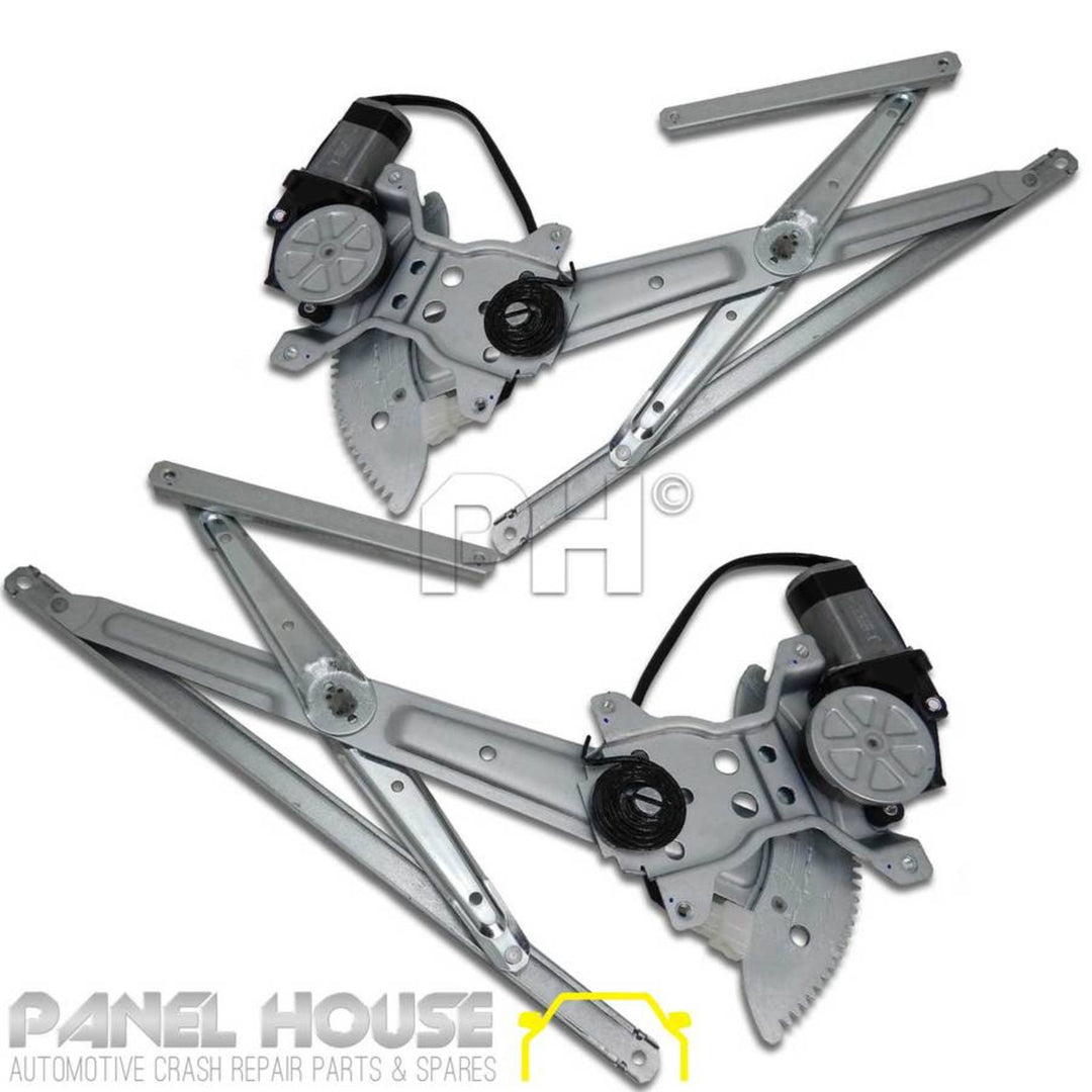 Window Regulator PAIR Front with Motor Fits Toyota Landcruiser 80 Series 90-98
