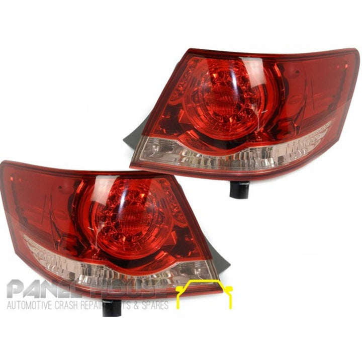 Tail Lights PAIR Fits Toyota Aurion GSV40 2006 - 2009