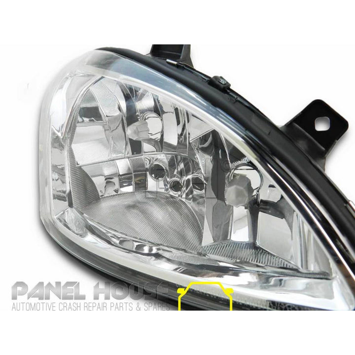 Headlights PAIR Fits Mercedes Vito & Viano Van 2004 - 2010 W639