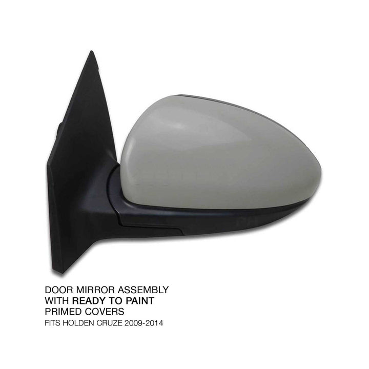 Door Mirror LEFT Electric With Covers fits Holden Cruze JG JH 2009-2014