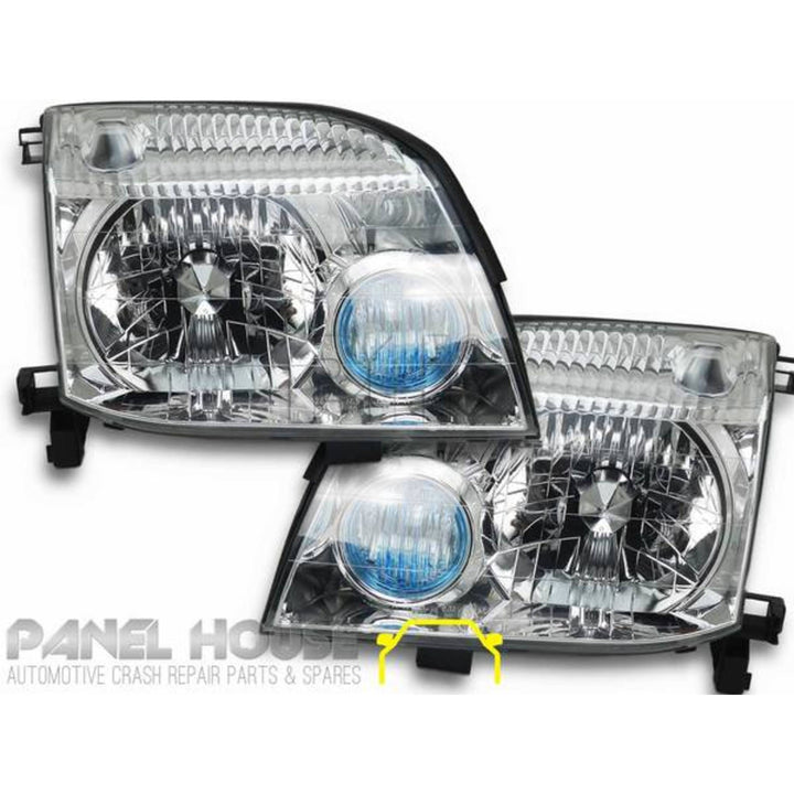 Headlights PAIR Fits Nissan XTRAIL T30 2001 - 2007