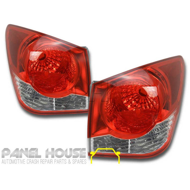 Tail Lights PAIR fits Holden Cruze JG JH Series Sedan 2009-2014
