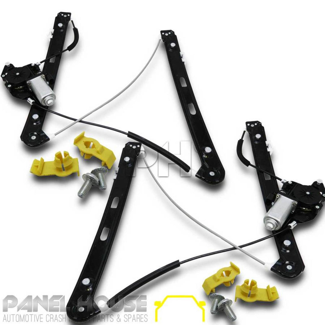 Window Regulator & Motor PAIR LH RH FRONT NEW fits BMW 3 Series Sedan E46 98-05