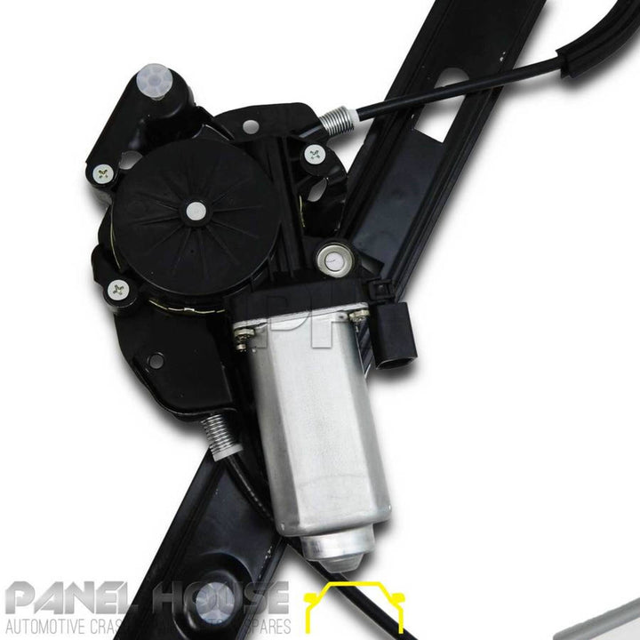 Window Regulator & Motor PAIR LH RH FRONT NEW fits BMW 3 Series Sedan E46 98-05