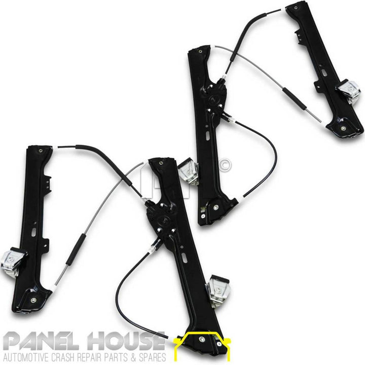 Window Regulators PAIR Front fits 5 Series BMW 03-10 E60 E61 520i 523i 530i