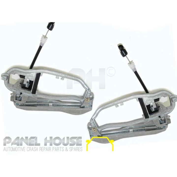 Outer Door Handle Base Carrier PAIR Front Fits BMW X5 E53 Wagon 2000 - 2007
