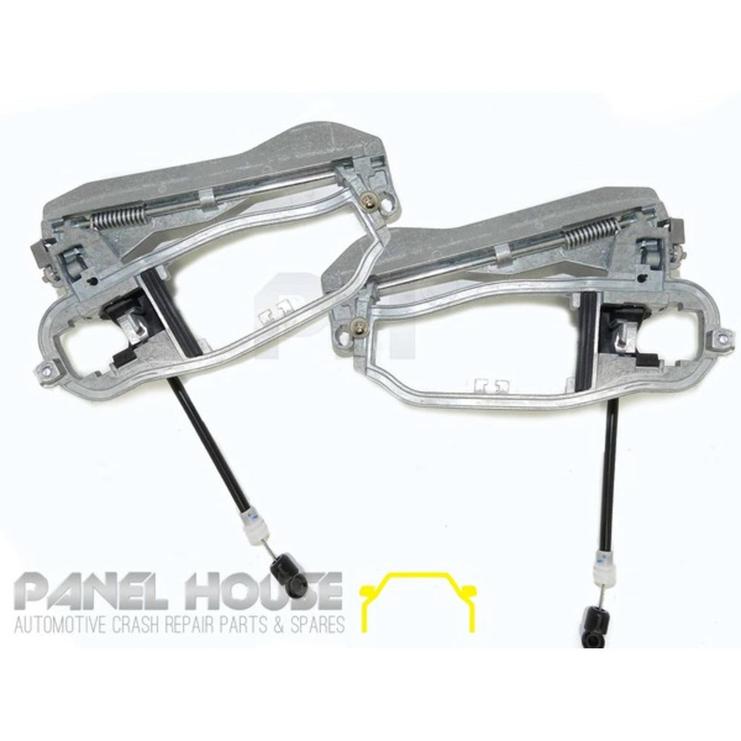 Outer Door Handle Base Carrier SET Fits BMW X5 E53 Wagon 2000 - 2007