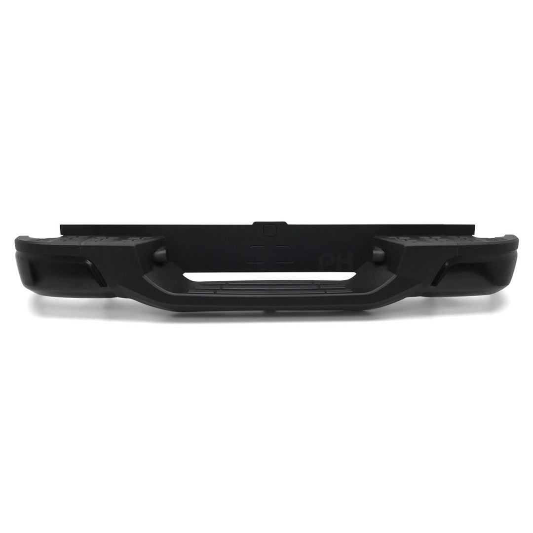 Rear Step Bumper Bar Black No Sensors Fits Holden Colorado RG Ute 2012 - 2020