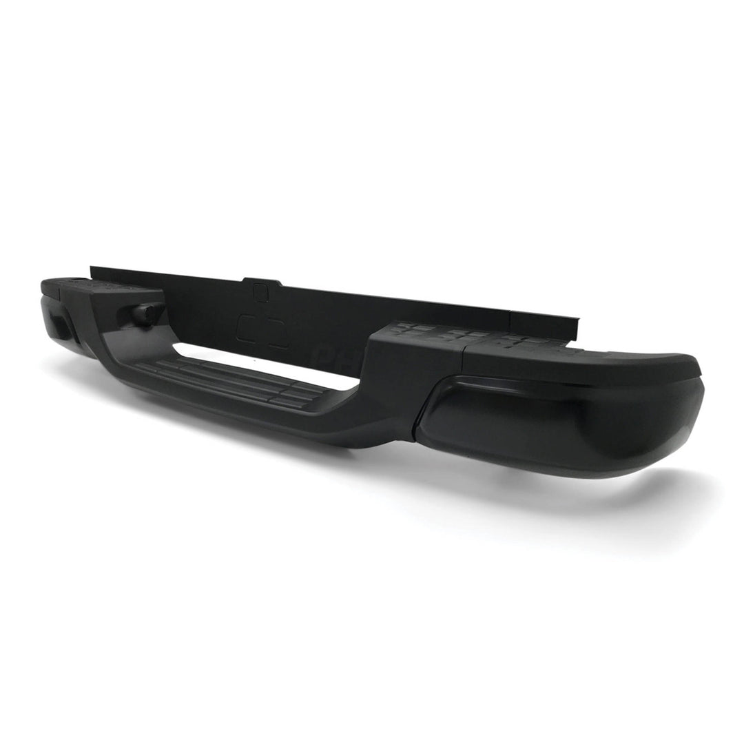 Rear Step Bumper Bar Black No Sensors Fits Holden Colorado RG Ute 2012 - 2020