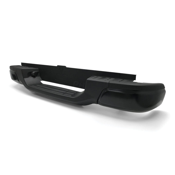 Rear Step Bumper Bar Black No Sensors Fits Holden Colorado RG Ute 2012 - 2020