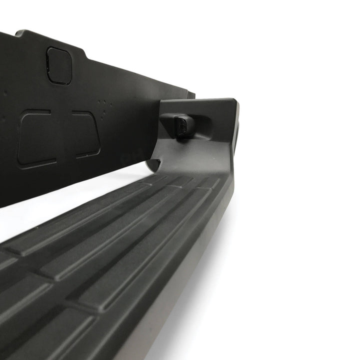 Rear Step Bumper Bar Black No Sensors Fits Holden Colorado RG Ute 2012 - 2020