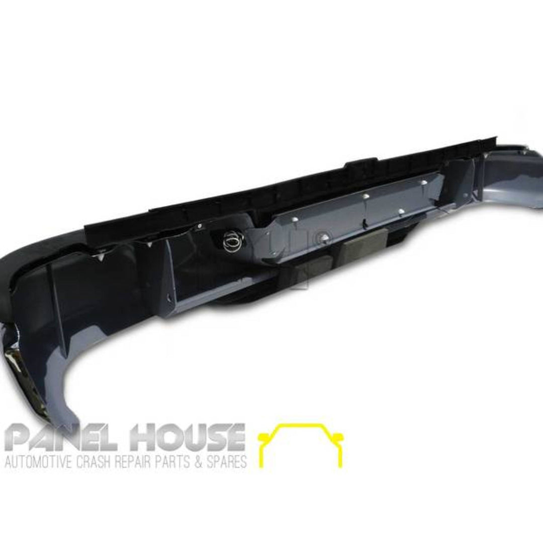 Rear Step Bumper Bar Chrome No Sensors Fits Holden Colorado RG Ute 2012 - 2020