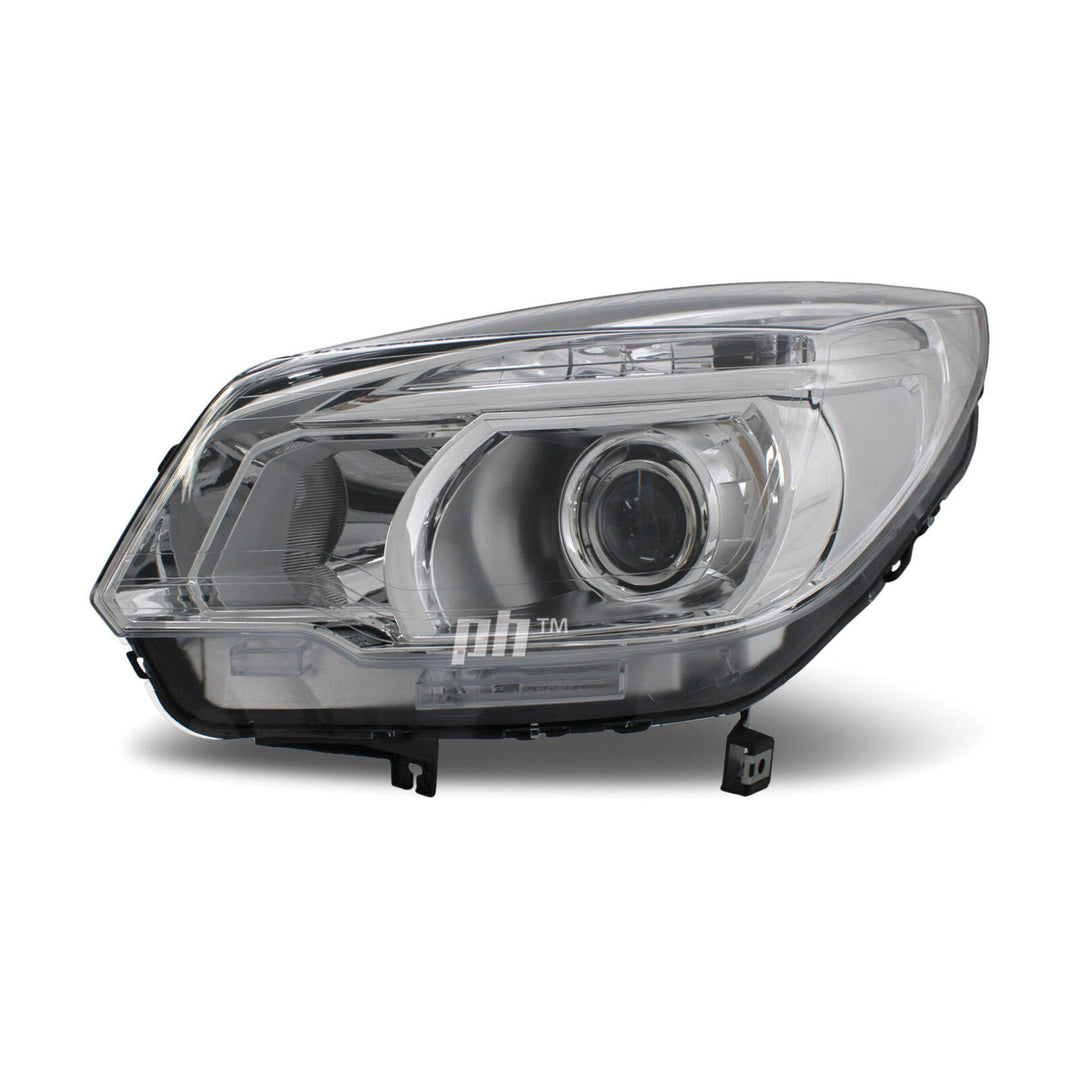 Headlight LEFT Chrome Projector ADR fits Holden Colorado RG LTZ 2012 - 2016