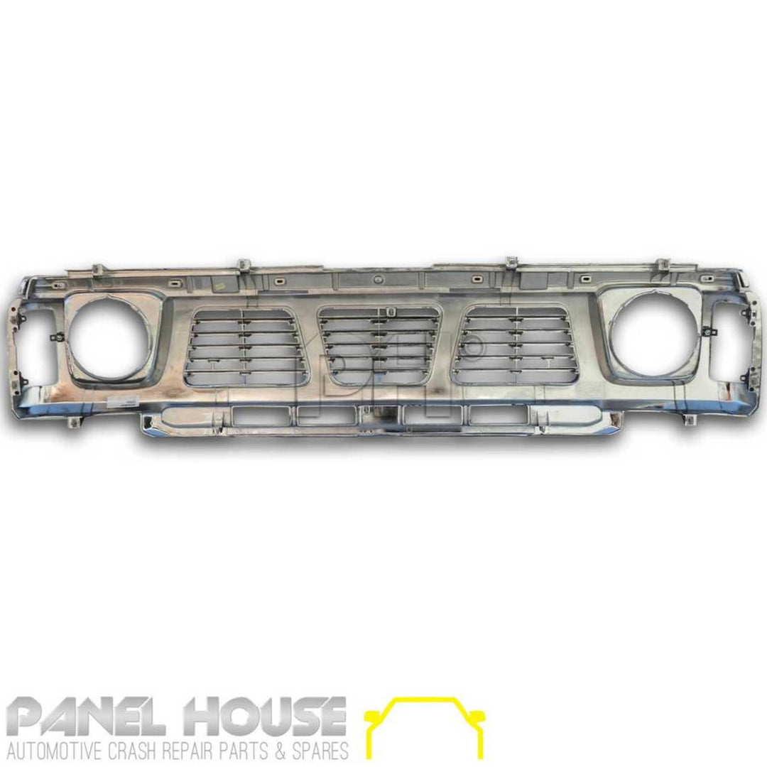 Grill Chrome & Black fits Nissan Patrol GQ Series 1 Y60 Grill 1987 - 1994