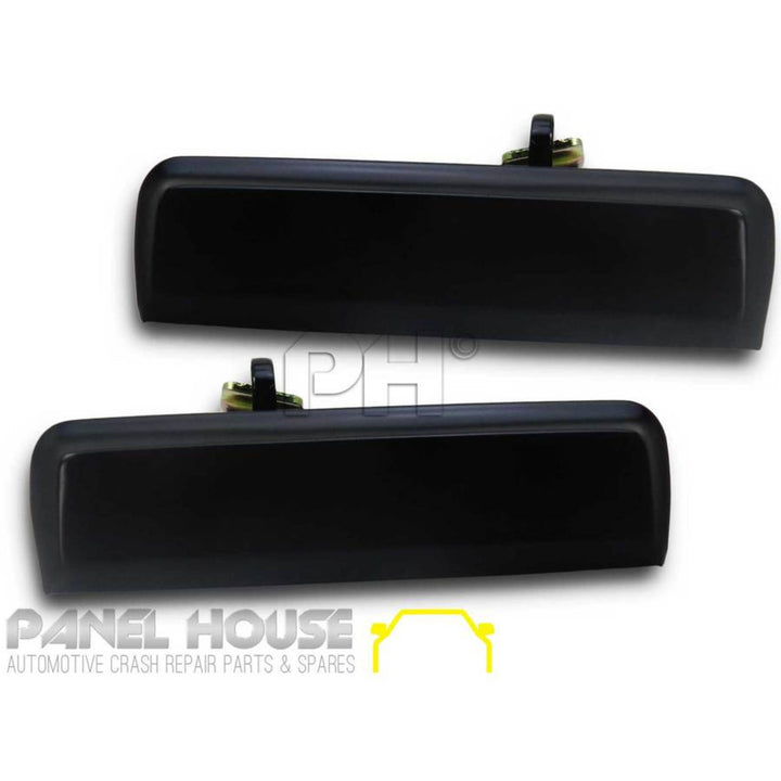 Outer Door Handles PAIR Front Black fits Ford Falcon XD XE XF 1979 - 1987