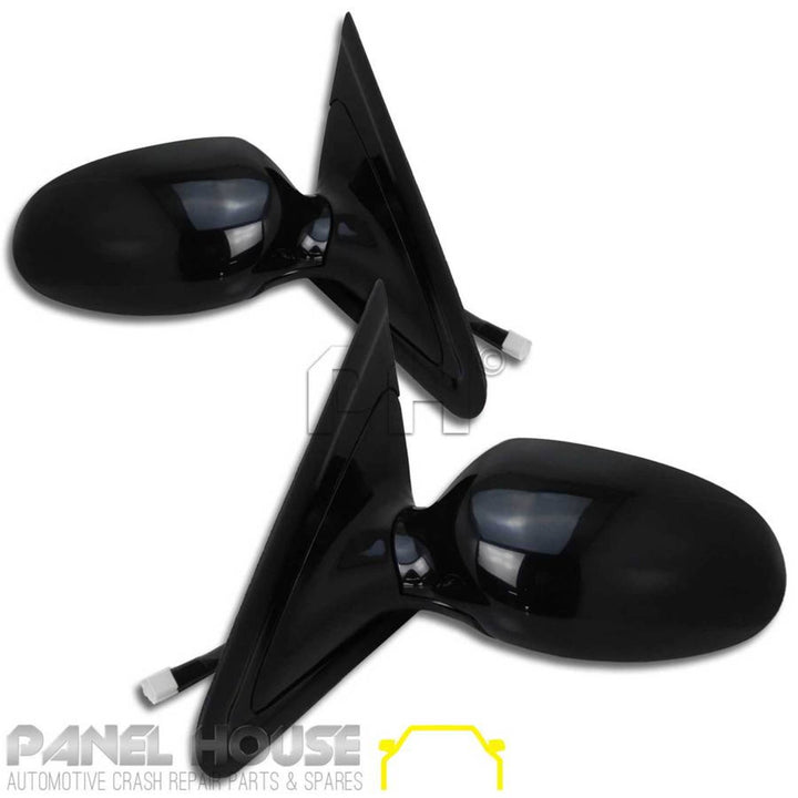 Door Mirrors PAIR Electric Black fits Ford Falcon EF EL Sedan Wagon 94-98