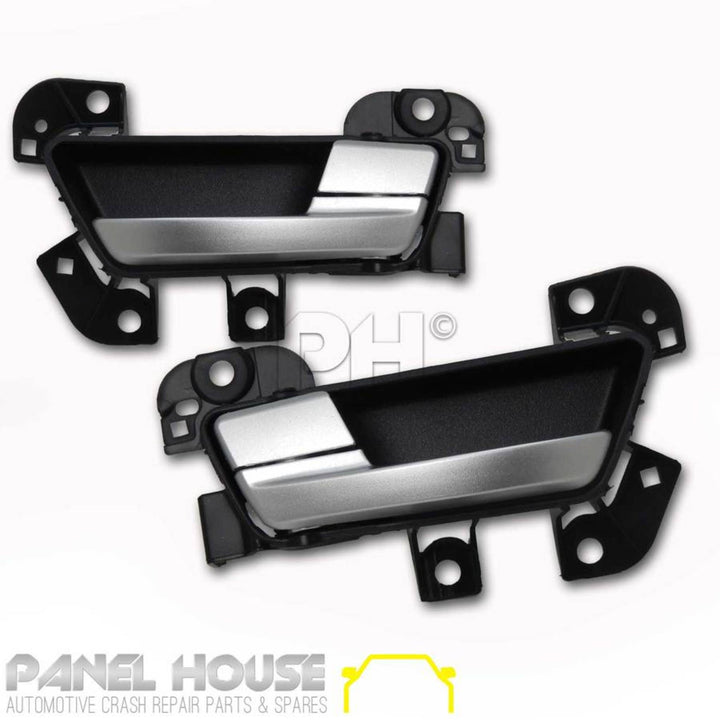 Interior Door Handles PAIR Front Satin fits Ford Falcon FG 2008 - 2014