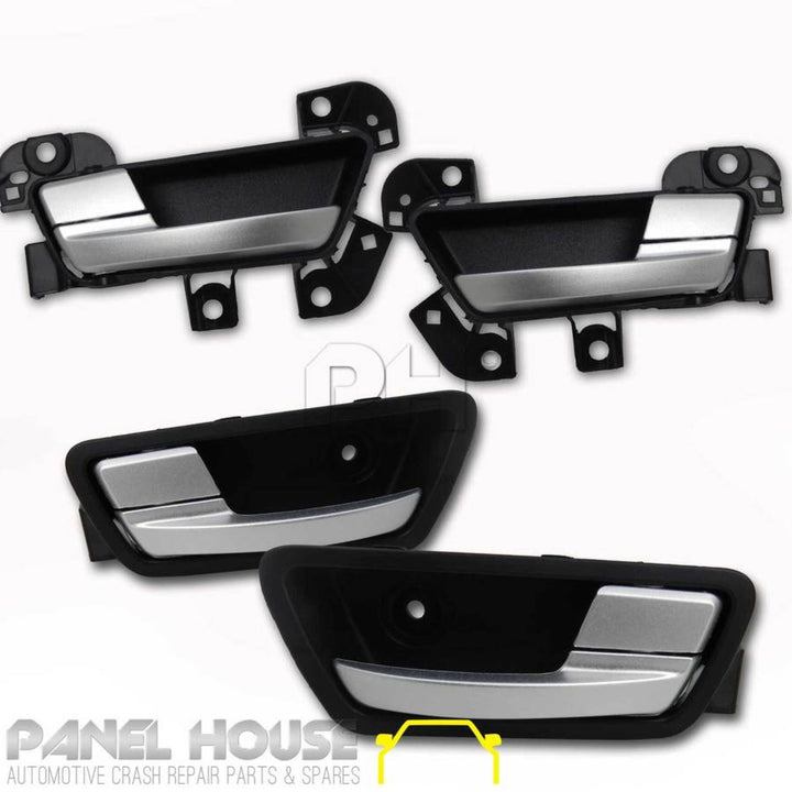 Interior Door Handle SET Front Satin fits Ford Falcon FG 2008 - 2014