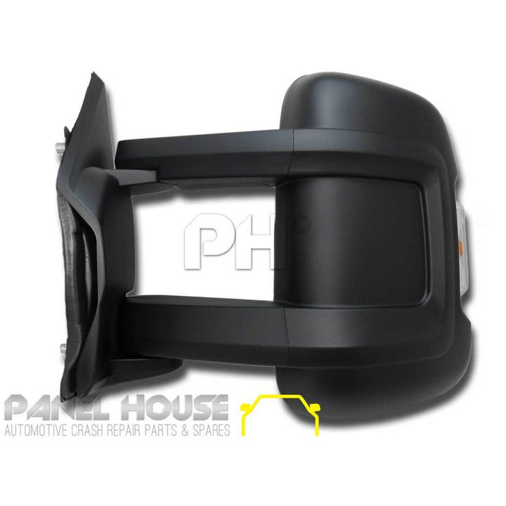 Door Mirrors PAIR Electric Long Arm Suit MOTORHOME fits Fiat Ducato 06-13