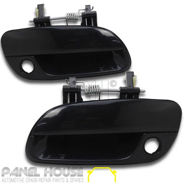 Door Handles Front PAIR Outer fits Hyundai Elantra XD Sedan Hatch 01-03