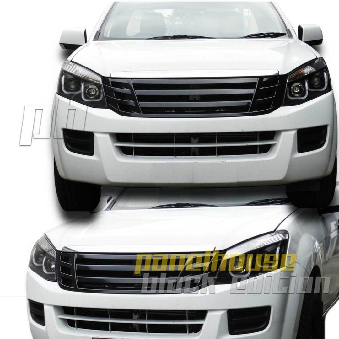 Black Edition Billet Grill fits Isuzu DMAX 2012 - 2016