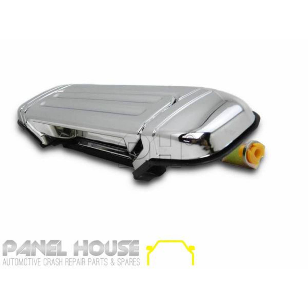 Outer Door Handle LEFT Rear Chrome fits Mitsubishi Pajero NL 1997 - 2000