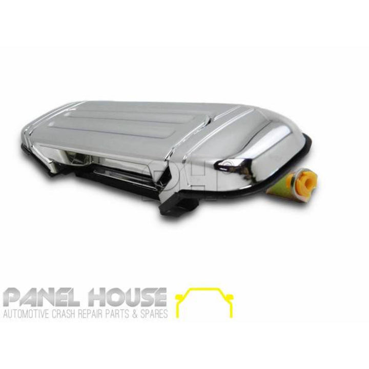Outer Door Handle LEFT Rear Chrome fits Mitsubishi Pajero NL 1997 - 2000