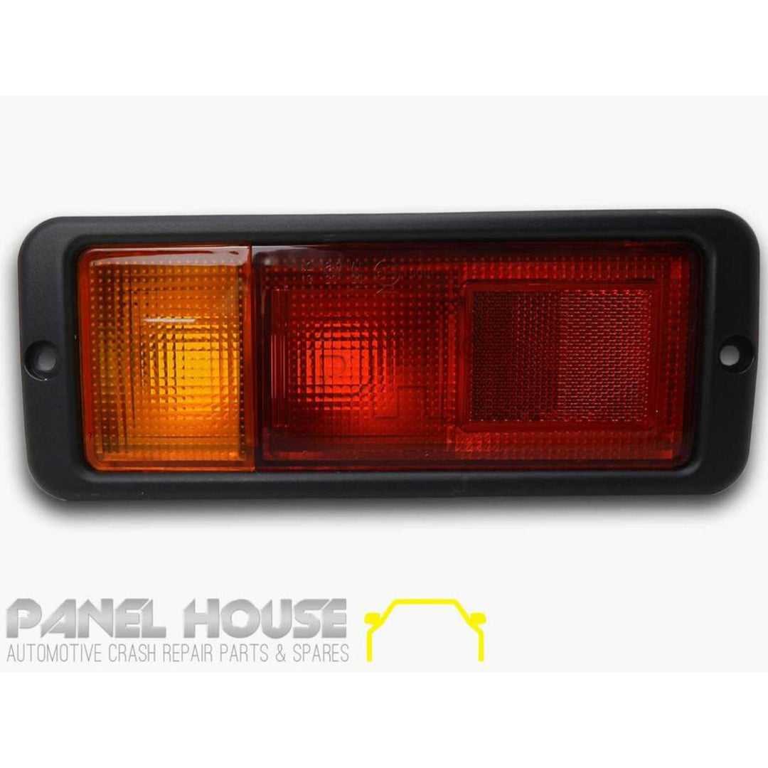 Tail Lights PAIR In Bumper Bar Fits Mitsubishi Pajero NH NJ NK NL 1991 - 2000