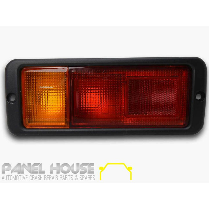 Tail Lights PAIR In Bumper Bar Fits Mitsubishi Pajero NH NJ NK NL 1991 - 2000