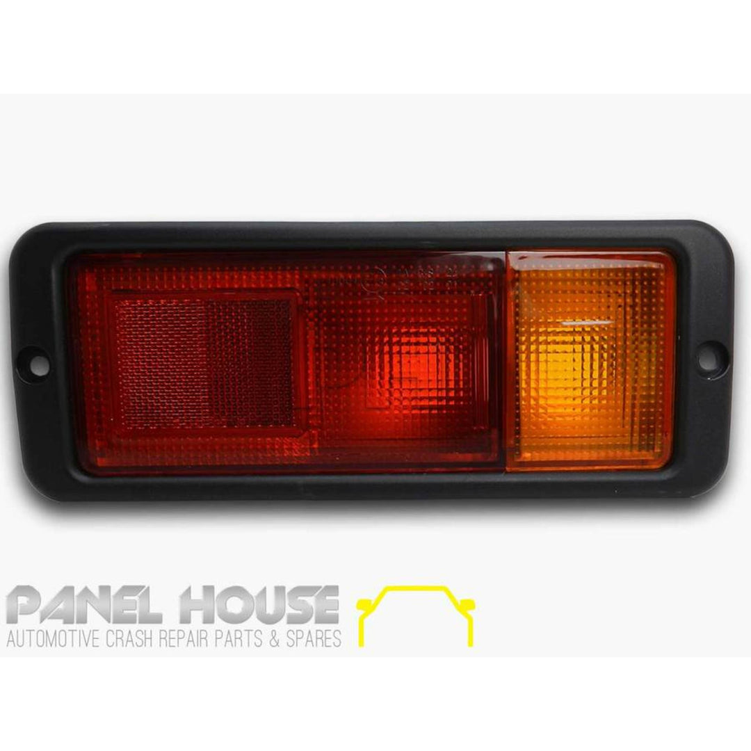 Tail Lights PAIR In Bumper Bar Fits Mitsubishi Pajero NH NJ NK NL 1991 - 2000