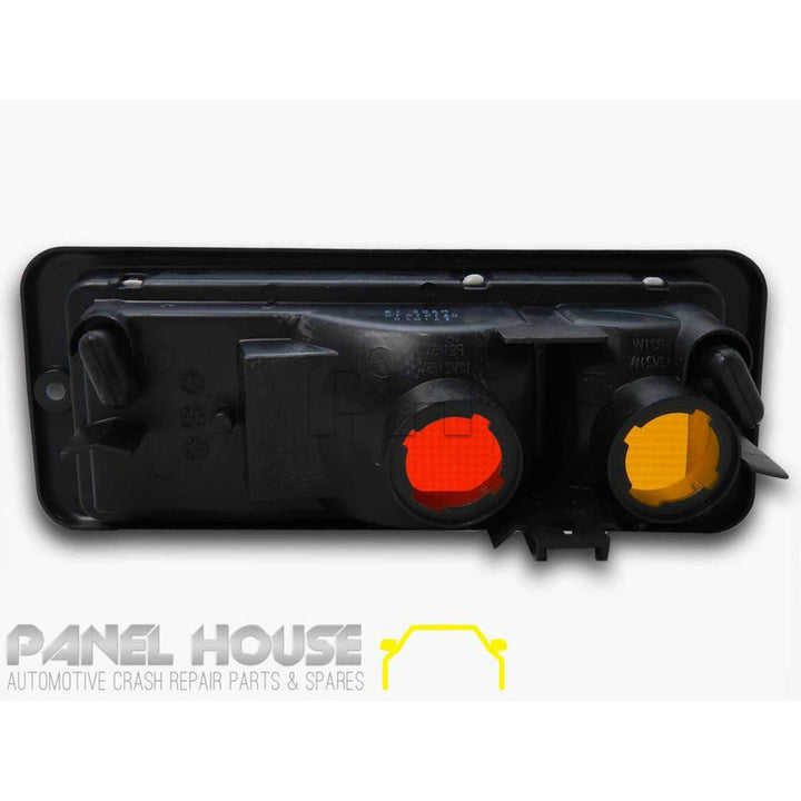 Tail Lights PAIR In Bumper Bar Fits Mitsubishi Pajero NH NJ NK NL 1991 - 2000
