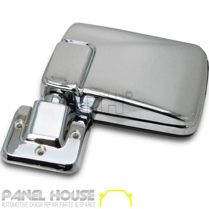Door Mirror LEFT CHROME Skin Mount Type fits Mitsubishi Triton 86-96 ME-MJ