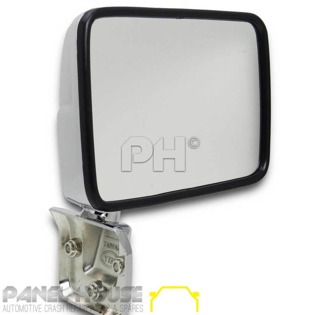 Door Mirror RIGHT CHROME Skin Mount Type fits Mitsubishi Triton 86-96 ME-MJ