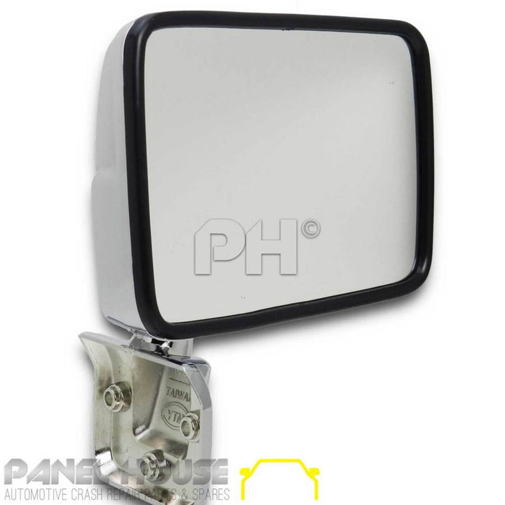 Door Mirror RIGHT CHROME Skin Mount Type fits Mitsubishi Triton 86-96 ME-MJ