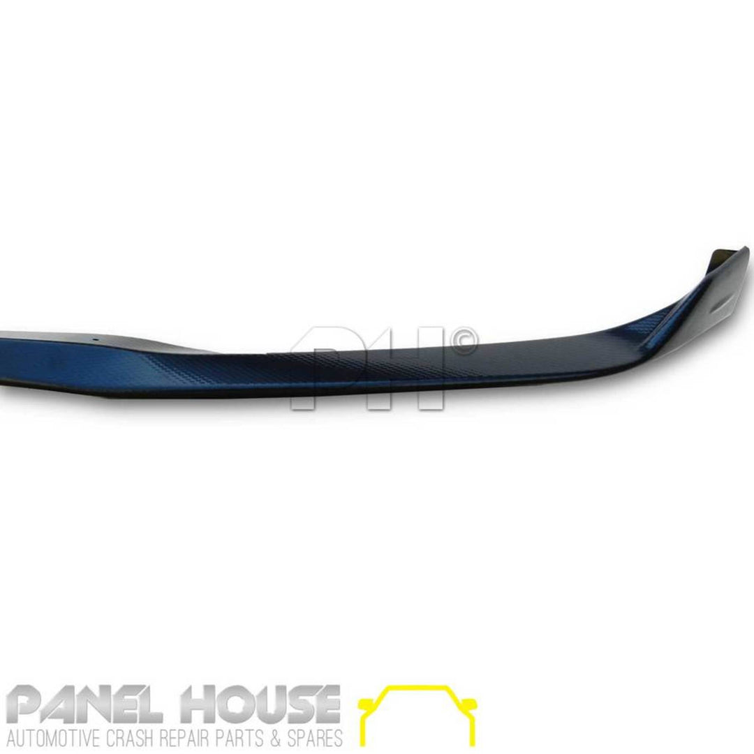 Front Bumper Bar Lower Lip CARBON Look for Mazda 3 BM BN Hatch Sedan