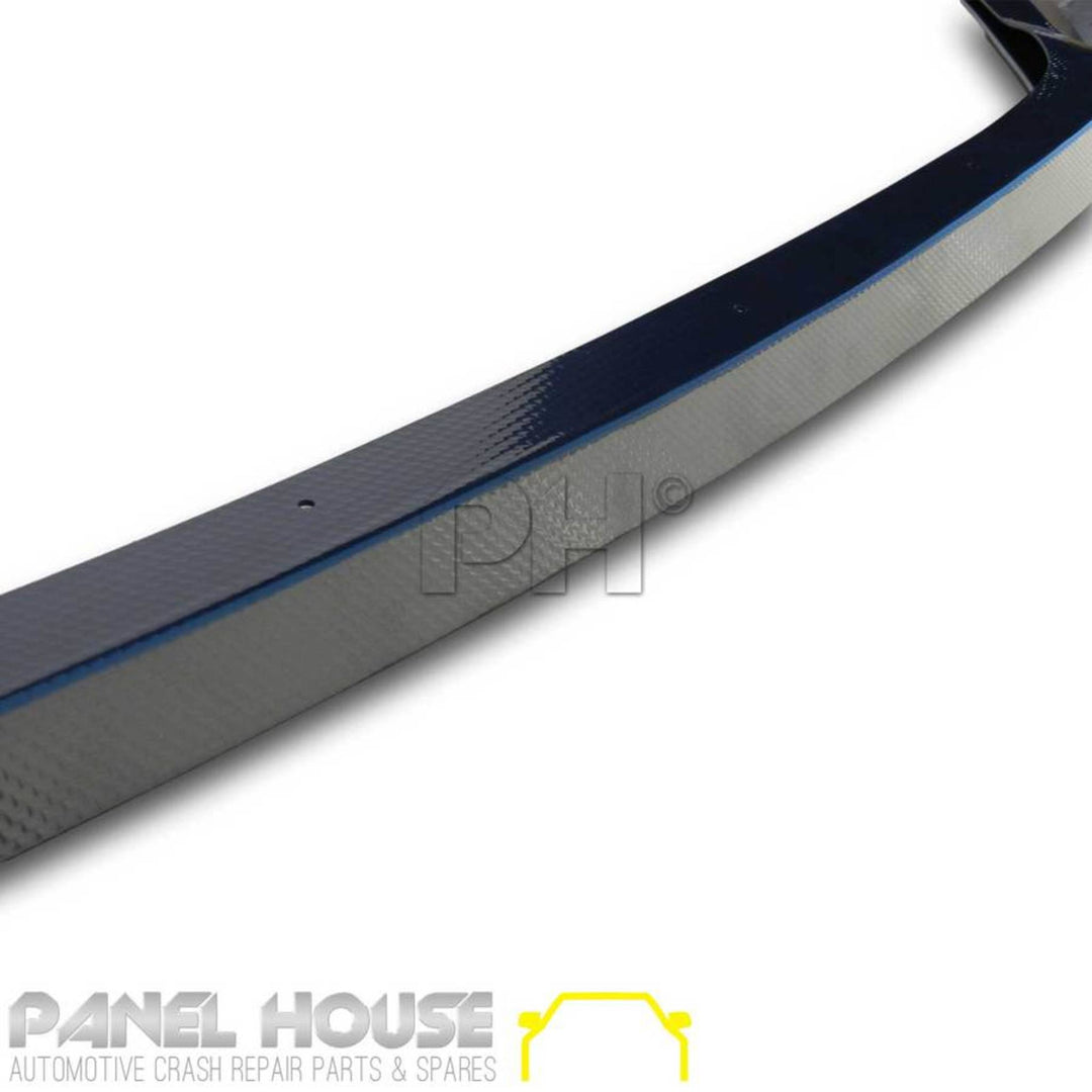 Front Bumper Bar Lower Lip CARBON Look for Mazda 3 BM BN Hatch Sedan